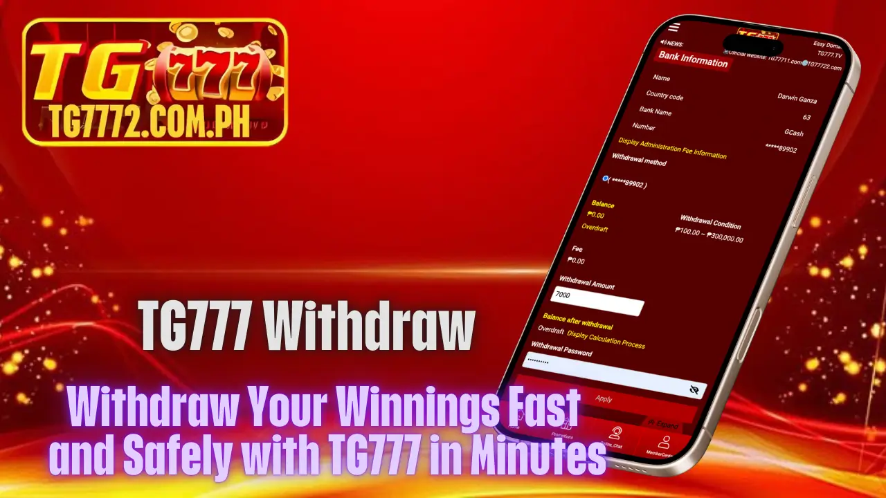 Tg777 Withdraw